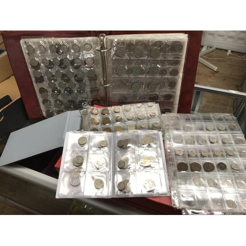 870 - Large box of various coins