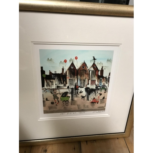 878 - 2 x Framed & glazed Limited Edition pictures