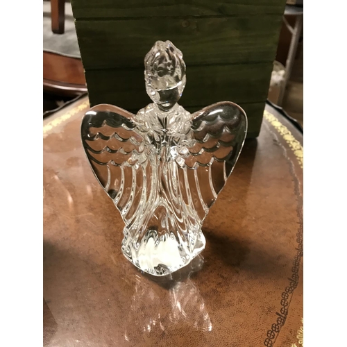 885 - Lovely boxed Waterford crystal angel