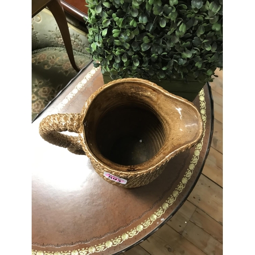 895 - Large vintage rope jug