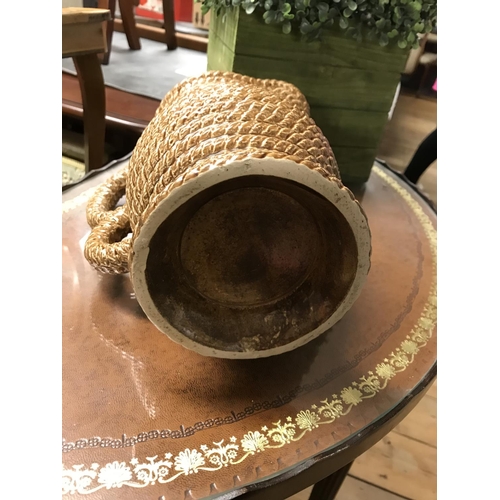 895 - Large vintage rope jug