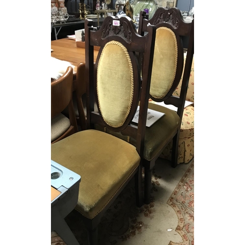 975 - 2 x Very nice ornate chairs - COLLECTION ONLY OR ARRANGE OWN COURIER