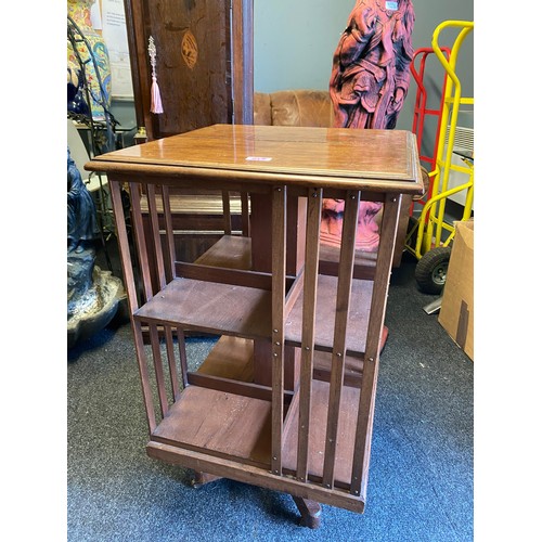 217 - Very nice early revolving bookcase - COLLECTION ONLY OR ARRANGE YOUR OWN COURIER