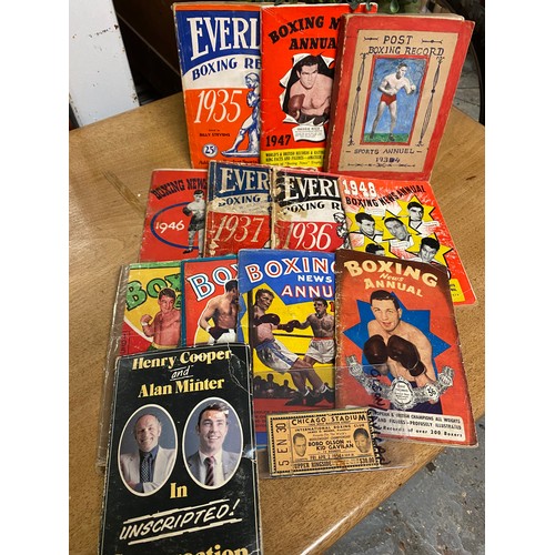 254A - Nice box of mixed boxing items inc 