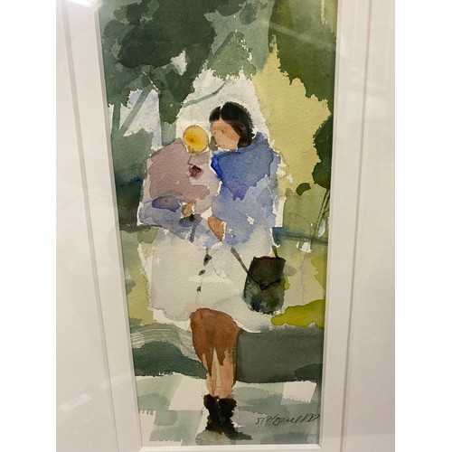 469A - Framed & Glazed original watercolour by Sue Howells