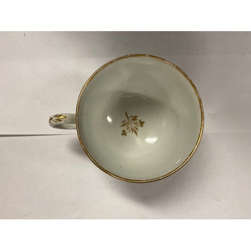 566A - Lovely Newhall cup & saucer Circa 1800