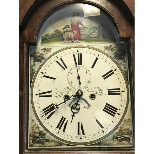 760B - Very nice 8 day striking long case clock with Fothergill on dial c 1820 - More information available... 