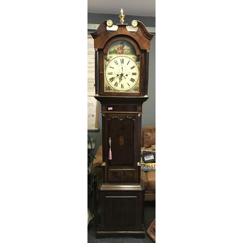 760B - Very nice 8 day striking long case clock with Fothergill on dial c 1820 - More information available... 