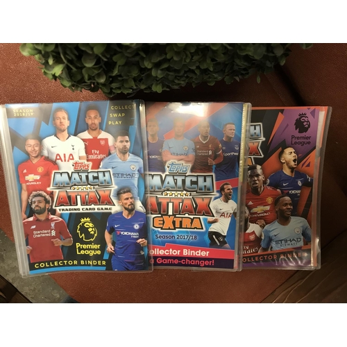 186 - Large qty of football Match Attax cards