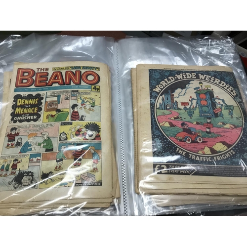 202 - Folder of assorted vintage comics