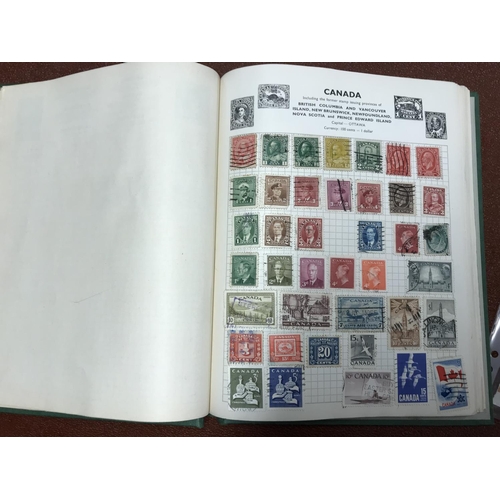 207 - Swiftsure album of stamps and loose stamps