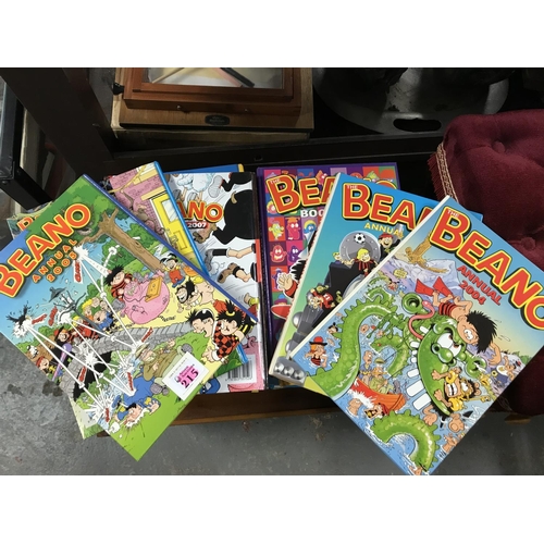 215 - Large qty of various Beano annuals (approx 39)