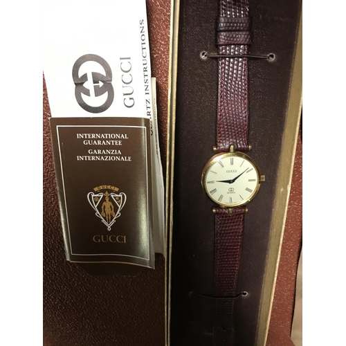 70 - Vintage Gents Ingersoll watch & Gents Gucci watch - Please note clocks and watches are not tested