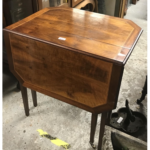 675 - Lovely vintage side table with drop leaves - COLLECTION ONLY OR ARRANGE OWN TRANSPORT