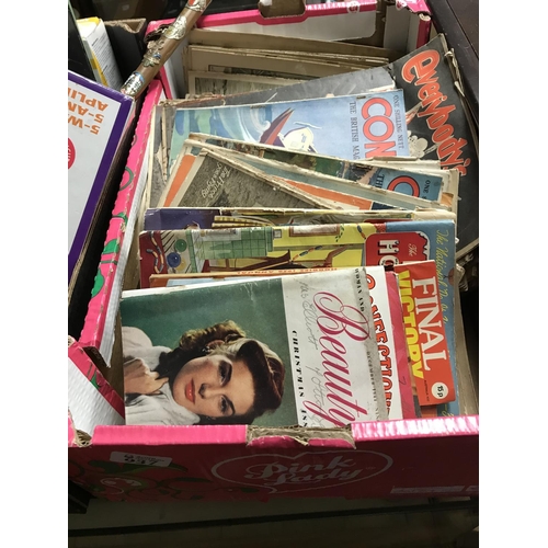 937 - Very large qty of vintage assorted magazines etc