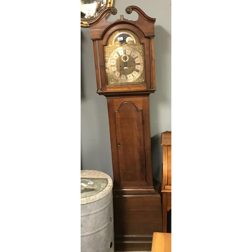 34 - Lovely Vintage grandfather clock - COLLECTION ONLY OR ARRANGE OWN TRANSPORT