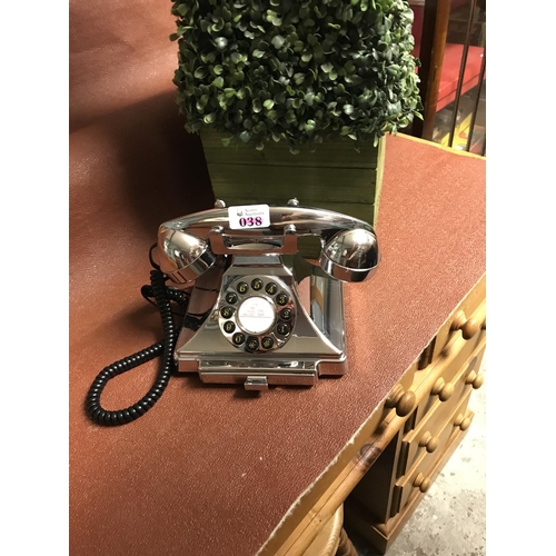 38 - Modern push button telephone