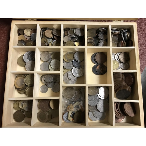 62 - Box of mixed coins