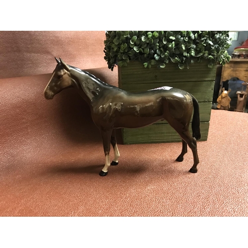 98 - Large Beswick horse in Chestnut colour way