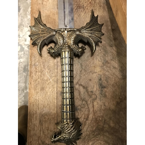 407 - LARGE DECORATIVE SWORD