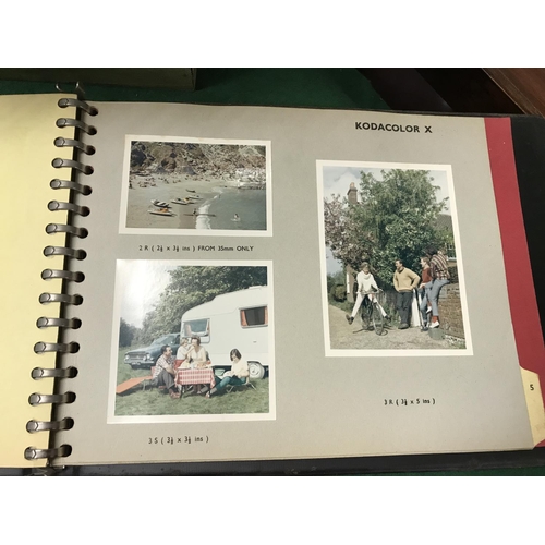 425 - 1960S CHEMISTS KODAK PHOTO SIZE BOOK