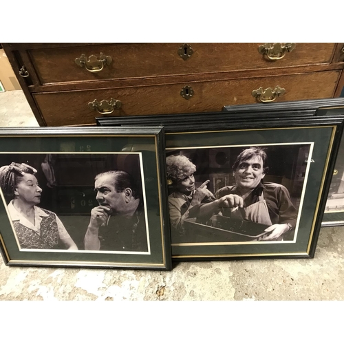 547 - 4 X FRAMED & GLAZED CORONATION STREET PICTURES - 23