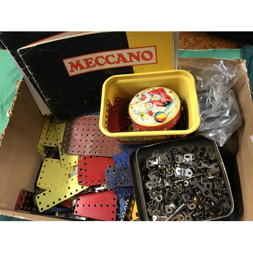 222A - SMALL BOX OF MECCANO