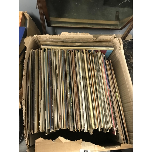 150 - LARGE BOX OF GOOD LPS INC THE JAM, SQUEEZE AND BOWIE ETC - APPROX 90 LPS