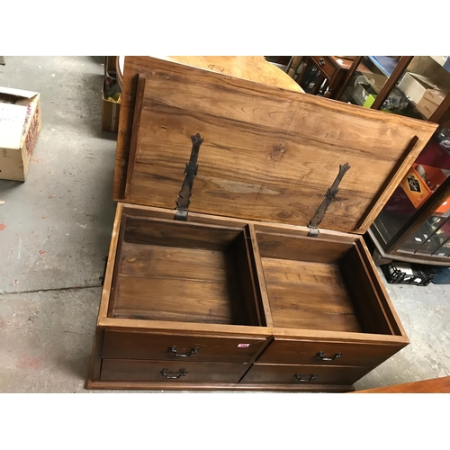 198 - 4 DRAWER OPENING CHEST W47