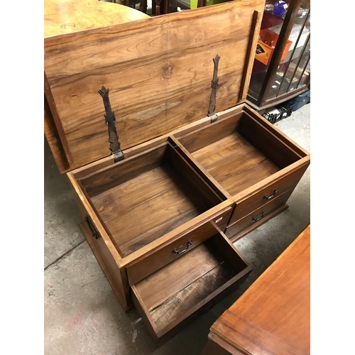 198 - 4 DRAWER OPENING CHEST W47