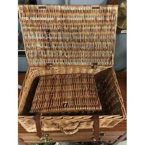 47 - Lovely Fortnum & Masons hamper + 1 x other ( Both empty)...