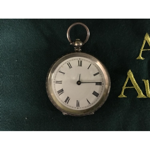 63 - Lovely ornate ladies vintage pocket watch - CLOCKS AND WATCHES ARE NOT TESTED...