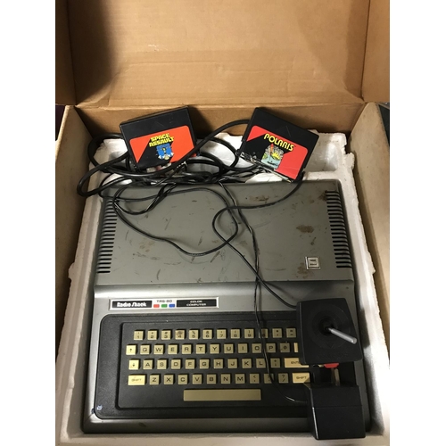 814 - Boxed vintage RADIO SHACK TRS colour computer