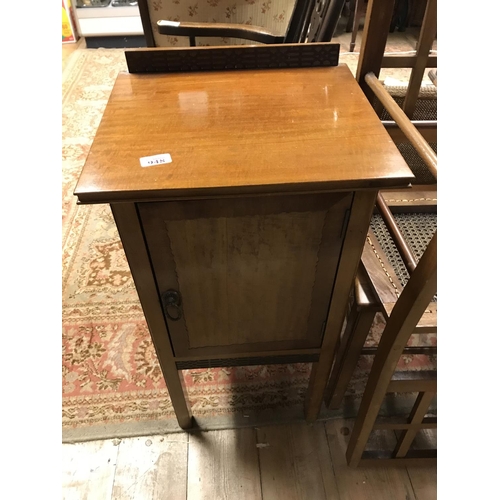 948 - Lovely vintage small cupboard with upstand - COLLECTION ONLY OR ARRANGE OWN COURIER...