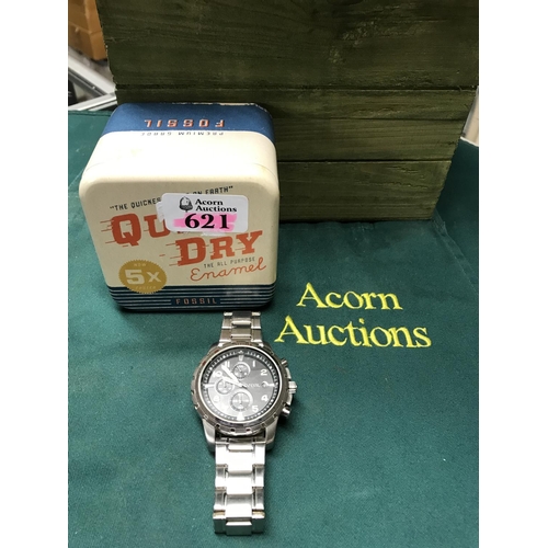 Lovely Fossil watch CLOCKS AND WATCHES ARE NOT TESTED