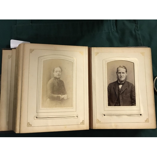 75 - VERY EARLY PHOTO ALBUM WITH PHOTOS INSIDE