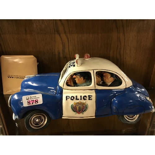 878 - BOXED GUILLERMO FORCHINO ITALIAN COLLECTORS CAR POLICE CAQR