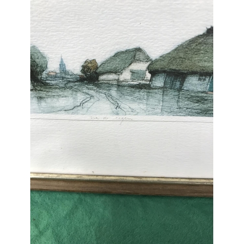 23 - LOVELY FRAMED & GLAZED WATERCOLOUR 