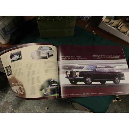 231 - 100 YEAR ROLLS ROYCE ANNIVERSARY BOOK