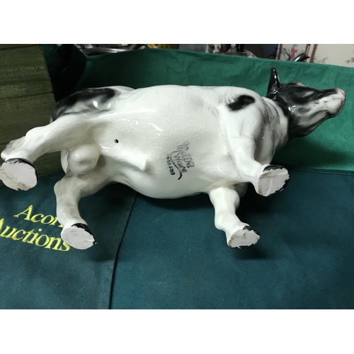 483 - LOVELY LARGE MELBA WARE COW FIGURE - 20CMS H X 33CMS L