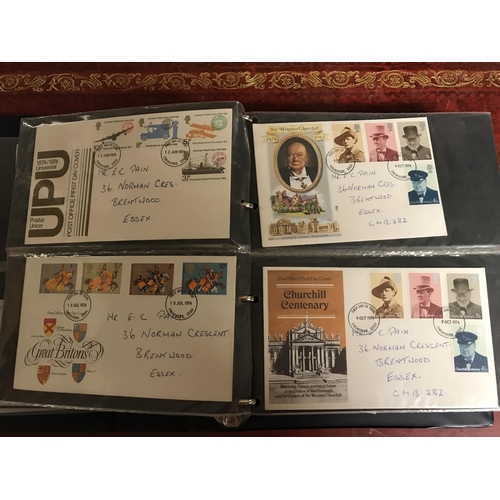 95 - ALBUM OF FDC'S & STAMPS