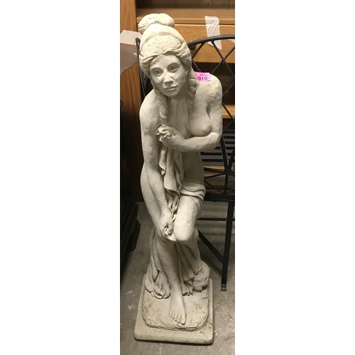 10 - LOVELY LARGE HEAVY GARDEN STATUE - STANDING 98CMS - COLLECTION ONLY OR ARRANGE OWN COURIER