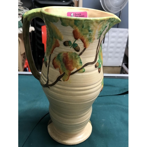 630 - LARGE CARLTON WARE JUG - 26CMS H