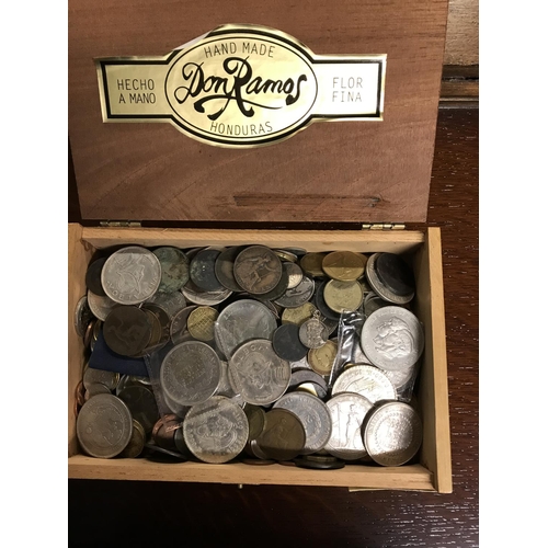 49 - LARGE BOX OF ASSORTED COINS