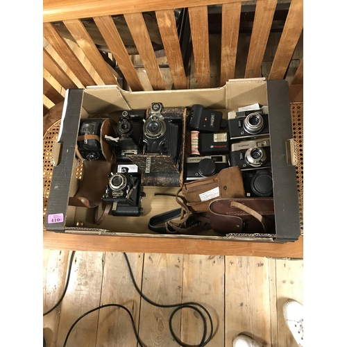 410C - BPX OF VINTAGE CAMERAS INC ENSIGN, VOIGHTLANDER ETC