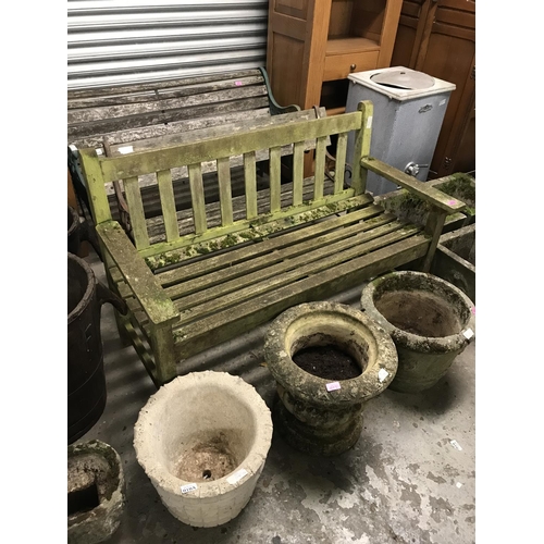 13 - VINTAGE GARDEN BENCH - COLLECTION ONLY OR ARRANGE OWN COURIER