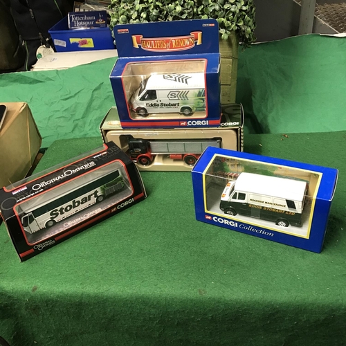 287 - 4NX BOXED DIECAST VEHICLES BY CORGI