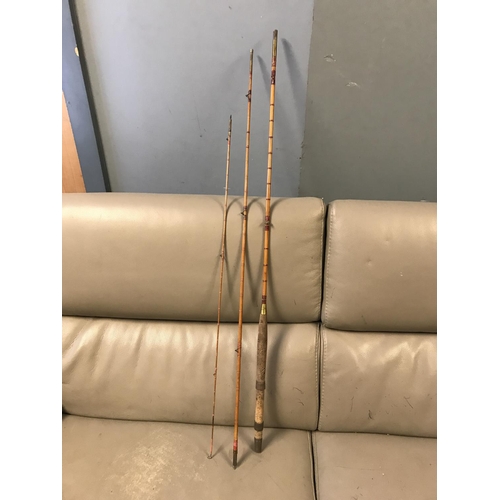 54 - 2 X VINTAGE FISHING RODS