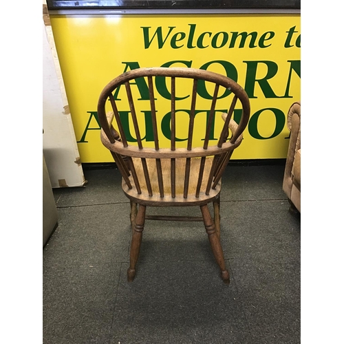 36 - LOVELY EARLY WINDSOR CHAIR - COLLECTION ONLY OR ARRANGE OWN COURIER