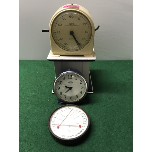 SMITHS MADE IN GT BRITAIN VINTAGE TIMER, SMITHS VINTAGE CLOCK & MADE IN